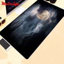 Mairuige Night Sky Moon Large Anime Mouse Pad Csgo/lol Gaming Accessories PC Laptop Keyboard Desk Mat Gamer Mousepad Palm Rest 2024 - buy cheap