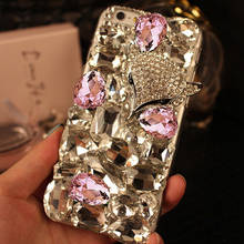 Fashion Luxury Diamond Case for iphone X 10 11 Pro XS MAX XR 6 6S 7 8 Plus XSMAX Glitter DIY Handmade Shell Drop Proof Cover 2024 - buy cheap