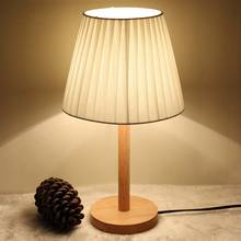 Деревянная настольная лампа хорошего качества деревянная основа настольная лампа маленькая настольная лампа хорошая цена хорошее качество E27 2024 - купить недорого