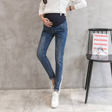 Pantalones vaqueros de maternidad para mujeres embarazadas, Jeans elásticos de cintura elástica, informales, de alta calidad 2024 - compra barato