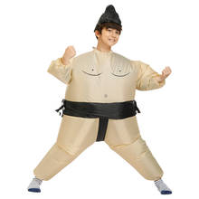 Детские Косплэй Надувное сумо-костюмы Забавное платье вентилятор работает Косплэй Детский костюм на Хеллоуин; Детский костюм на Хеллоуин Вечерние 2024 - купить недорого