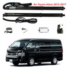 Para toyota hiace 2012-17 acessórios de carro inteligente porta traseira elétrica modificada porta traseira do tronco de carro peças de interruptores da porta traseira da haste de suporte 2024 - compre barato