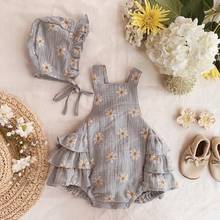 Baby Romper Girls Floral Wawa Brand New Summer Toddler Kids Clothes Sleeveless Rompers Bubble Playsuit Outfit Infant Boy Onesie 2024 - buy cheap