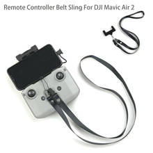 Пульт дистанционного управления шейный слинг висящий ремень передатчик шейный ремень шнур для контроллера веревка для DJI Mavic Air 2 Аксессуары для дрона 2024 - купить недорого
