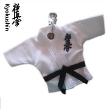 Kyokushin chaveiro de karatê, venda de chaveiro kyokushinkai uniforme quimono pingente de desenhos animados presentes esportivos, chaveiro de botão lembrança 2024 - compre barato