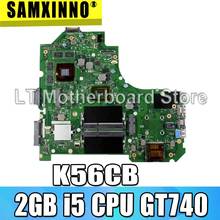 Placa base K56CB 2GB i5 CPU GT740 GT635M para Asus K56CB K56CM A56C S550CM placa base de computadora portátil K56CB placa base K56CB placa base 2024 - compra barato