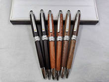 Luxo mb caneta caneta esferográfica pequena raposa redwood gel canetas coreano papelaria 2024 - compre barato