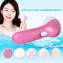 5 In 1 Electric Wash Face Machine Skin Pore Cleaner Body Massage Beauty Massager Tools 2024 - buy cheap