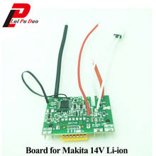 BL1430 14.4V 3Ah 4Ah 6Ah Lithium-Ion battery PCB board circuit board for Makita BL1430 BL1415  BL1440 BL146 BDF440RF BJV140Z 2024 - buy cheap