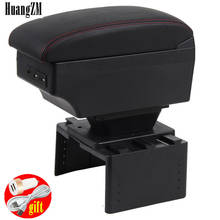 For Renault logan 2/Megane/twingo armrest box central Store content box products interior Armrest Storage accessories part 2024 - buy cheap