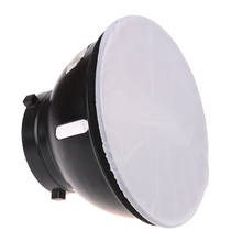 Paño para Reflector estroboscópico de estudio estándar, 7 ", 180mm, difusor de luz blanca suave, 1 unidad 2024 - compra barato