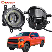 2 Pieces Car Angel Eye Fog Light Assembly For Toyota Tundra 2014 2015 2016 LED Fog DRL Daytime Running Lamp 30W 12V 2024 - buy cheap