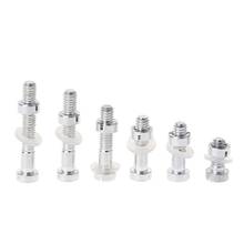 6Set/Bag Stainless Steel Bolt Turntable Headshell Cartridge Mounting Kit Metal Screw Bolt Nut Washer 2024 - buy cheap