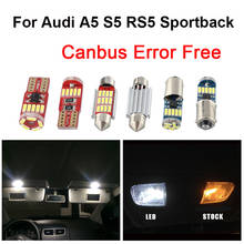 20 шт., светодиодные лампы для салона Audi A5 S5 RS5 Sportback 2009-2013 2014 2015 2024 - купить недорого