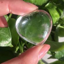 MOKAGY-cristal Mineral Natural de cuarzo transparente, cristal de energía curativo del corazón para decoración, 30mm, 1 ud. 2024 - compra barato