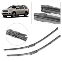 Car Front Window Windshield Wiper Blades Rubber For Land Rover Freelander 2 LR2 2006-2014 For Hyundai Equus 2009-2011 2024 - buy cheap