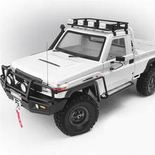 Metal Roof Rack Luggage Carrier Spotlight for 1/10 ARB RC4WD KILLERBODY LC70 RC Car Body Accessories 2024 - buy cheap