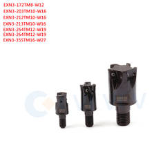 EXN3-72TM8-W12 CNC Lathe Milling Head EXN3 + LNMU0303ZER MJ AH130 AH725 Carbide Blades Fast Cutting Double Sided Good Stability 2024 - buy cheap