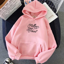 Moletom feminino com capuz, outono estampa de letras harajuku 2019 fashion para mulheres pulôver streetwear legal menina roxa de grandes dimensões 2024 - compre barato