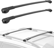 Поперечная рейка на крышу, совместимая с Subaru Forester 2014 2015 2016 2017 2018 2019 2020 2021 с рельсами 2024 - купить недорого