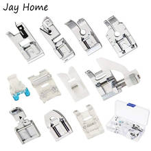 11pcs Sewing Machine Presser Foot Set Snap On Sewing Machine Spare Parts Accessories for Low Shank Sewing Machine 2024 - buy cheap