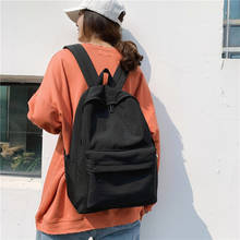 HOCODO женский нейлоновый рюкзак, одноцветная сумка на плечо для девочек-подростков, школьная сумка, женский рюкзак, Простая Дорожная сумка, Mochilas 2024 - купить недорого