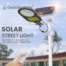 Waterproof  Solar Led Street Light Remote Control Outdoor SolarLightings DC12V 100W Garden Park Lot Lamp Spotlight Floodlight 2024 - buy cheap