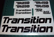 For 1Set Transition Bike Decals 450 or 250 DH MTB TR Covert Bandit Blindside Freeride Car Styling 2024 - buy cheap