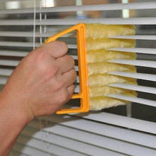 Moda microfibra venetian cego lâmina janela escovas de limpeza limpador janela condicionador espanador escova limpa 2021 2024 - compre barato