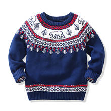 2019 Autumn and Winter Baby Boys Sweaters Children's Polar Bear Sweater Christmas Sweater for Boys Kids Winter Knitted Coat 2-8Y 2024 - buy cheap