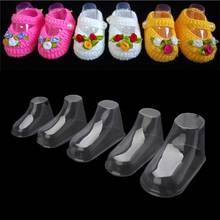 10Pcs Clear Plastic Baby Feet Display Baby Booties Shoes Socks Showcase  2024 - buy cheap