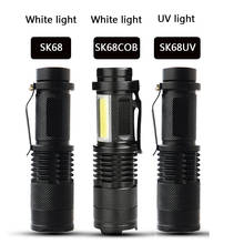 LED Flashlight Mini Pen Lighting Q5 Zoomable Torch Waterproof Aluminum 4 Modes Torch Light Use 14500 Battery For Camping Fishing 2024 - buy cheap