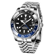 PAGANI DESIGN GMT Mechanical Watches Sapphire Glass 40MM Ceramic 100m Waterproof Classic Fashion Luxury Automatic Watch 2024 - buy cheap