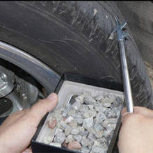 Limpador de pedra de pneu de carro, de alta qualidade, ranhura, removedor de pedra quebrada, gancho de limpeza de pneus, ferramenta de limpeza, estilo de carro 2024 - compre barato