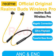 Realme Buds Беспроводная магнитная связь Bluetooth 5,0 с активным шумоподавлением 2024 - купить недорого