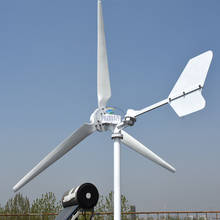3kw 120v горизонтальный ветряной генератор 3000w ветряная мельница для домашнего использования высокая эффективность 2024 - купить недорого