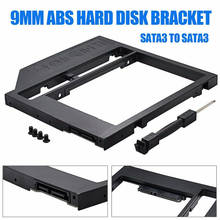 Segundo disco duro SATA a SATA de 2,5 pulgadas, caja de 9,0mm, adaptador de estante ATA para portátil, CD ROM 2024 - compra barato