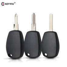 KEYYOU 20pcs Car Remote Key Shell Case Fob Uncut Blank NE73/VA2/VAC102 Blade Without Button Key Shell For Renault Logan 2024 - buy cheap