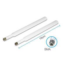 Antena externa 4g lte sma, conector de entrada sem fio para bb315 b593 2024 - compre barato