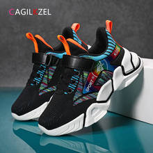 CAGILKZEL/Осенняя детская обувь; Дышащая повседневная спортивная обувь для мальчиков; Кроссовки; Удобная детская обувь для бега; Chaussure Enfant 2024 - купить недорого