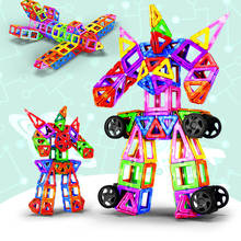 Магнитный конструктор, конструктор, мини набор, модель и строительные игрушки, пластиковые магнитные блоки, сборные игрушки, развивающие игрушки для детей, подарок 2024 - купить недорого