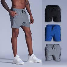 Mens Fitness Running Shorts pants Men Sport Shorts with zipper Jogger Quick Dry Training Gym Sport Shorts Men Joggers Shorts 2024 - buy cheap