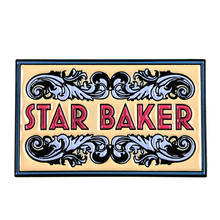 Star Baker Hard Enamel Pin Retro Baking Badge Great British Bake Off TV Show Fans Art Gift Popular Culture Jewelry 2024 - buy cheap