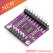 AD5593 преобразователь ADC/DAC настраиваемый 12-битный аналогово-цифровой преобразователь 8-канальный 2024 - купить недорого
