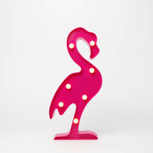 30cm most popular flamingo indoor lamp table decoration marquee letter light plastic light 3d led letter sign 2024 - buy cheap