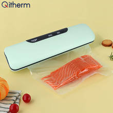 Kitchen Vacuum Food Sealer 110V/220V Household Electric Automatic Food Vacuum Sealer Packaging Machine For Food Saver 2024 - купить недорого