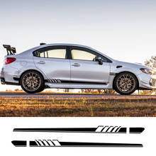 Pegatinas laterales largas para Subaru Forester XV Ascent Legacy BRZ Outback WRX, accesorios de vinilo para coche, 2 uds. 2024 - compra barato