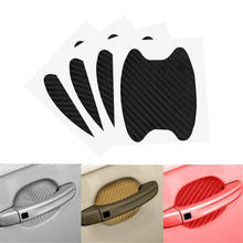 4Pcs/Set Car Door Sticker Scratches Resistant Cover Body Decoration Auto Handle Protection Film Exterior Accessories Car-styling 2024 - buy cheap