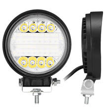 Work Light Led 72W 4.4inch 6000K Round LED Combo Flood Spot Beams Offroad Bar Car Headlight for motorcycle truck tractor Lamps 2024 - buy cheap