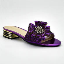 Новейшая итальянская женская обувь; Роскошные женские туфли без шнуровки; свадебные туфли-лодочки со стразами на каблуке; женская обувь; сандалии для вечеринок; Femme 2024 - купить недорого